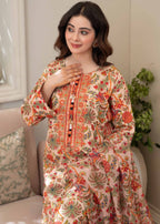 Gul Fashion Embroidered Lawn Kurta Set 04 Women 3pcs