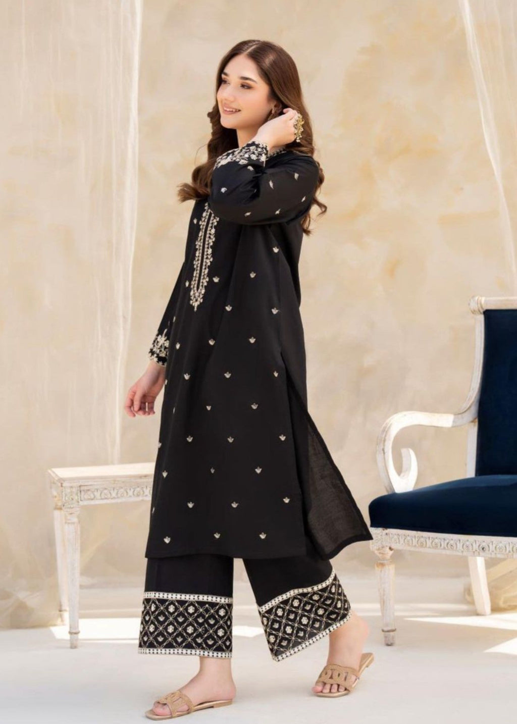 Chaudhary Arts Hock black Women 2pcs