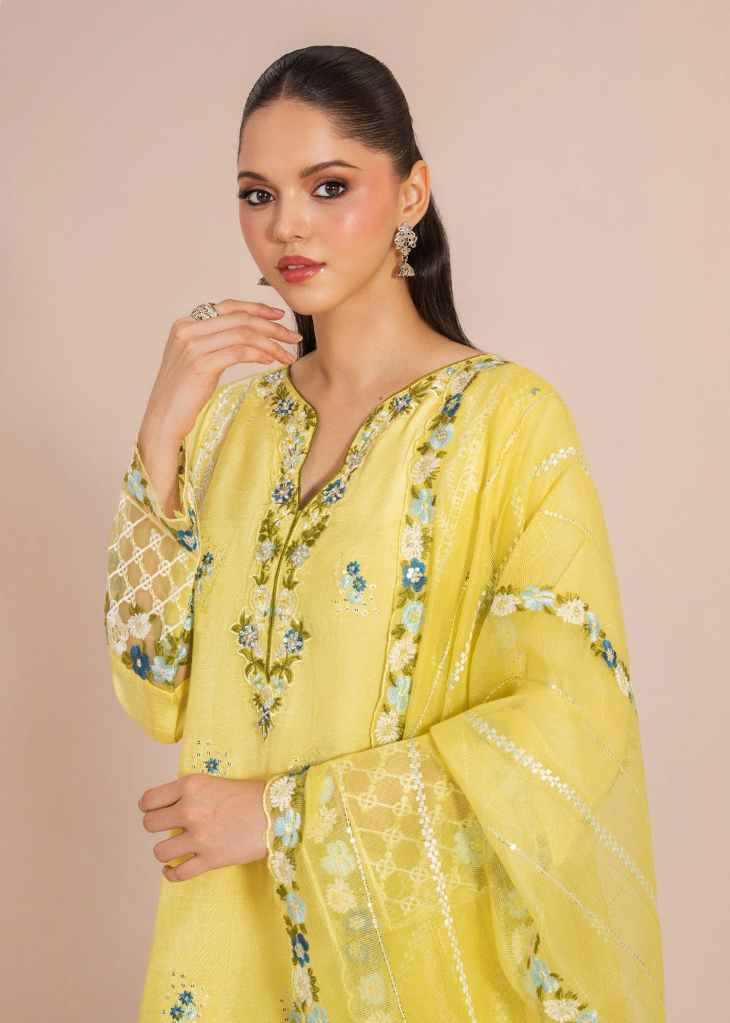 Rajdulari Laleh Lemon Yellow Women 3pcs