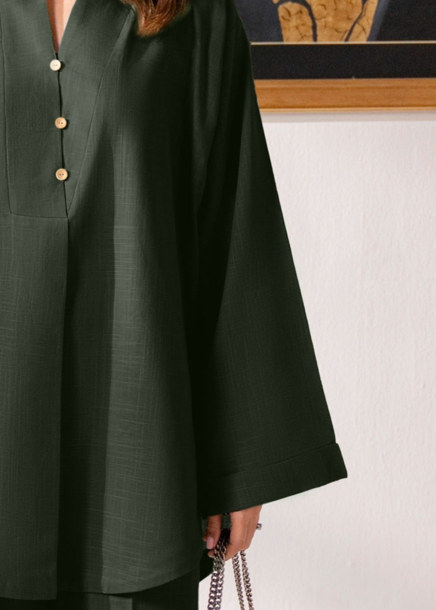 Kiara Canan Bottle Green Women 2pcs