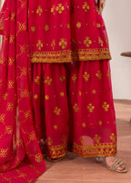 Four Season Boutique DOTTED GARRARA HOTPINK Women 3pcs