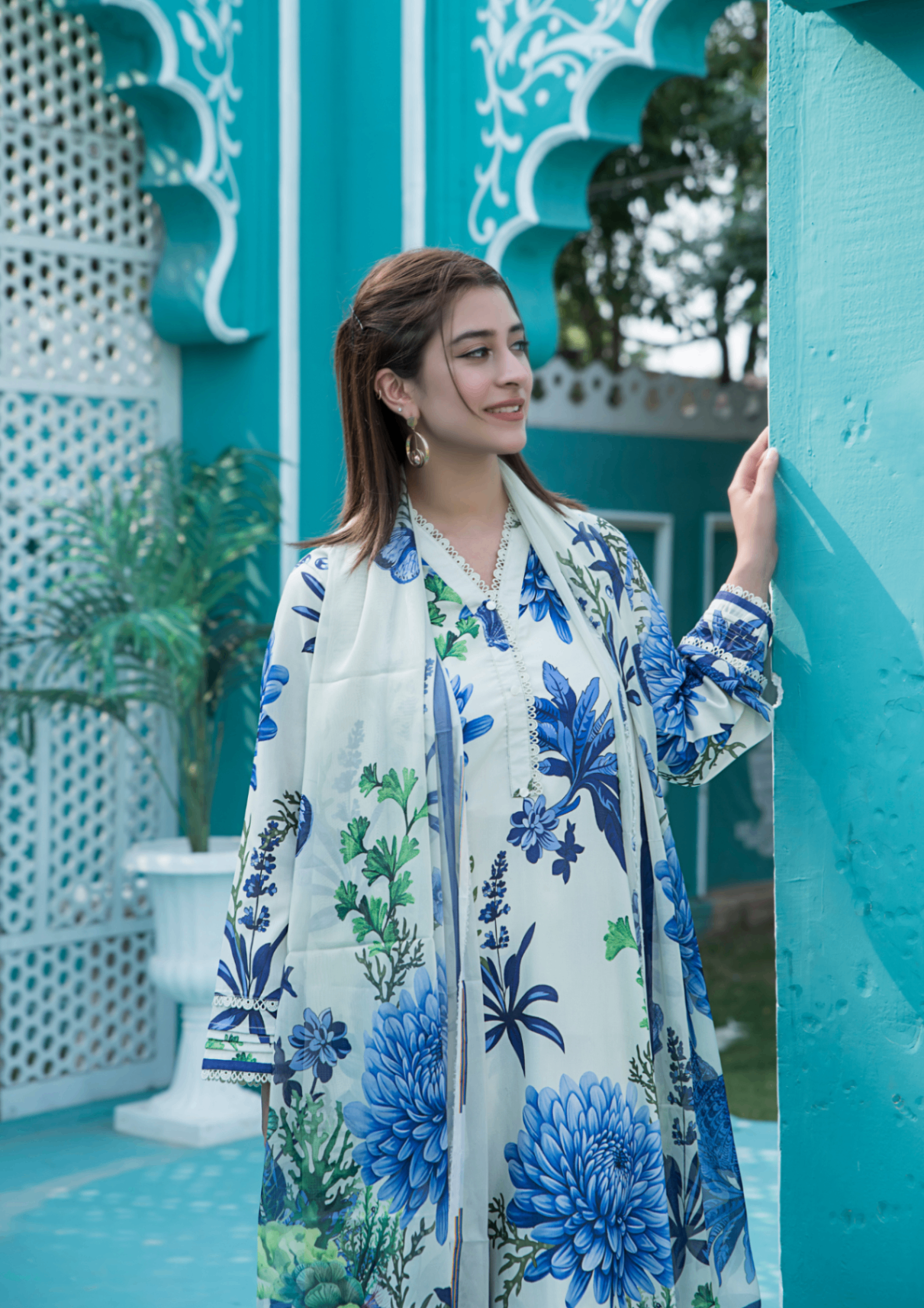 Yolo Pret Printed Arabic Silk Lawn FATAH F25 0015 Women 3pcs