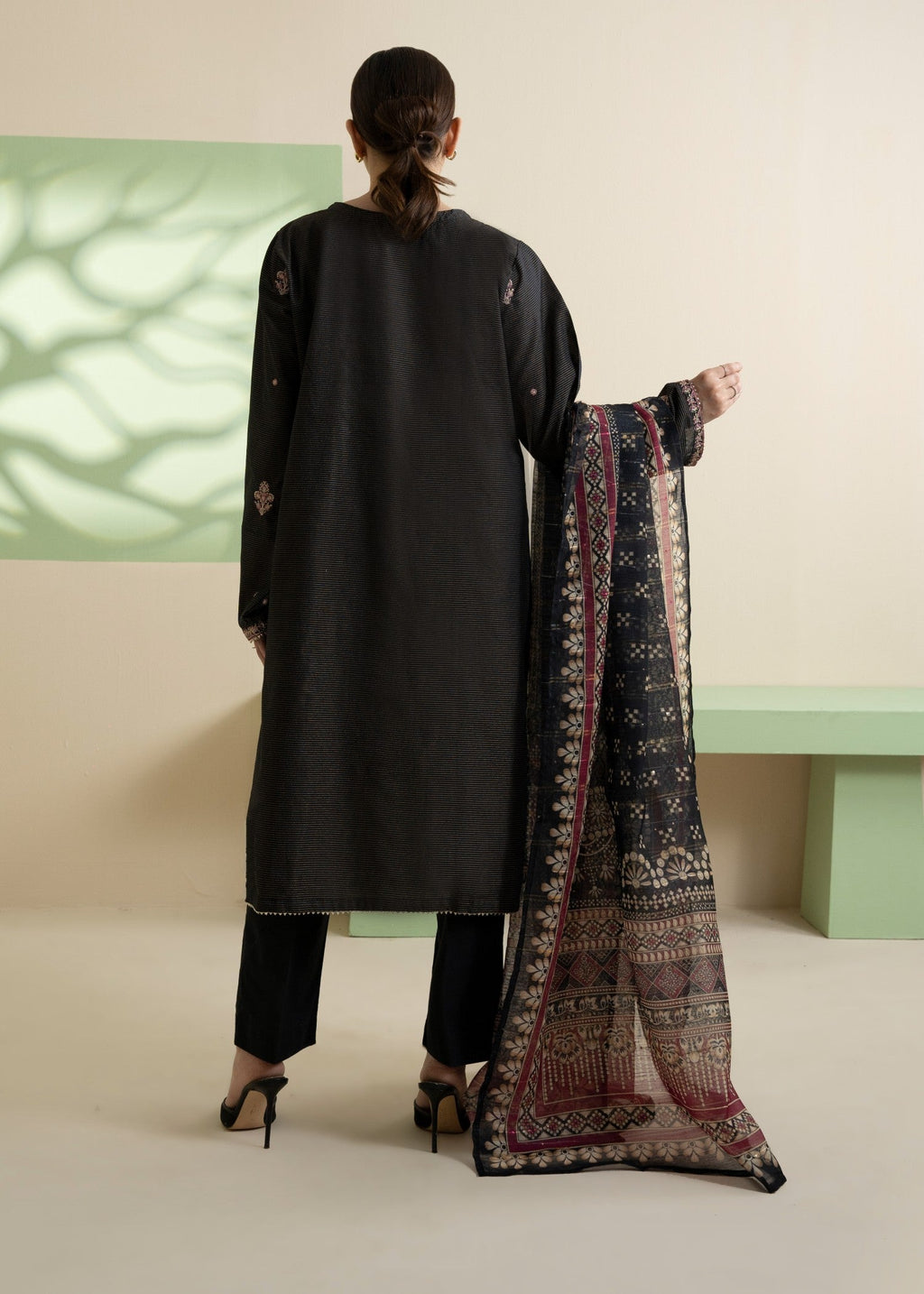 Zellbury WPS2531722 Black Women 3pcs