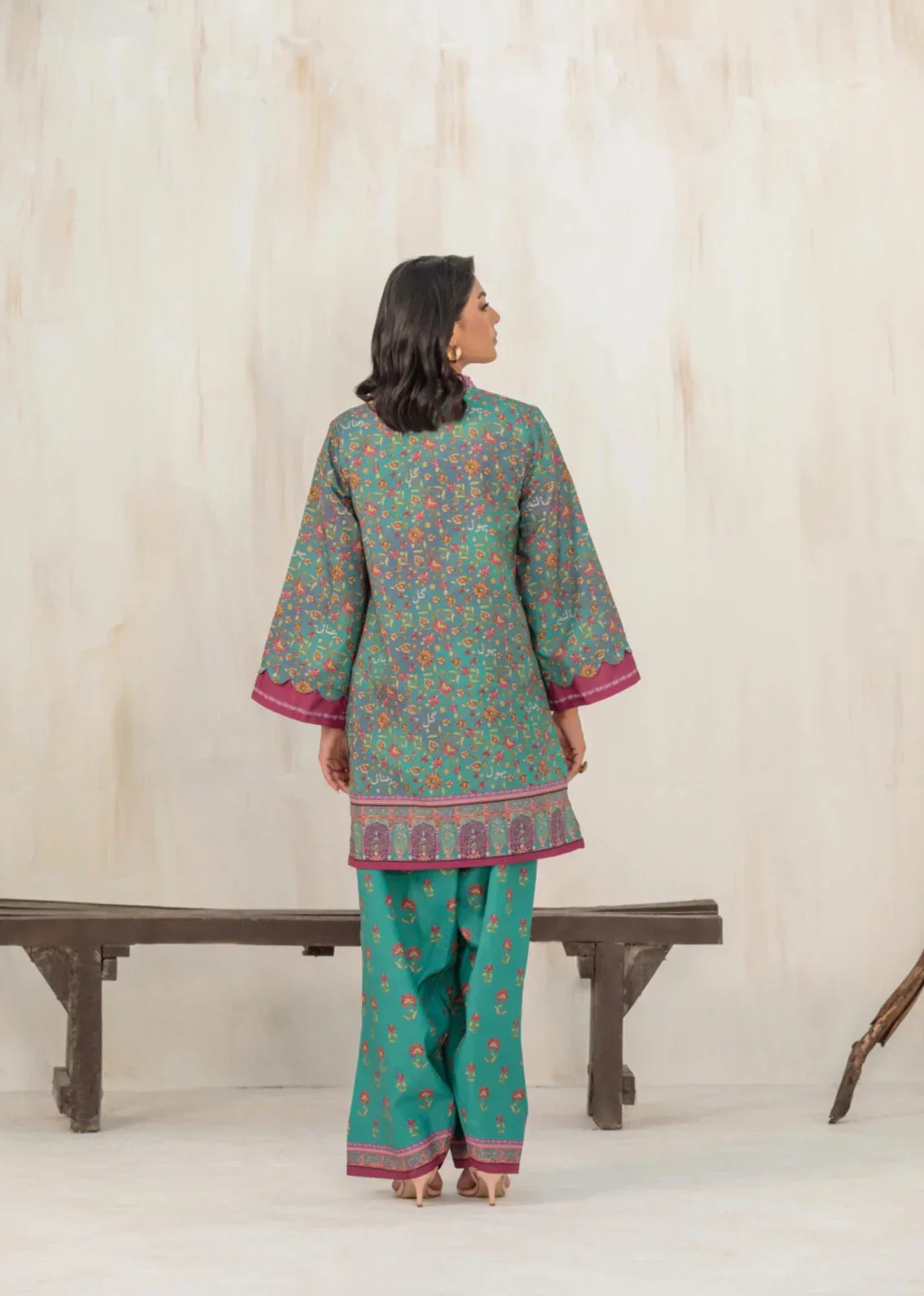 Zaymalpret Gul Kurta Set Women 2pcs