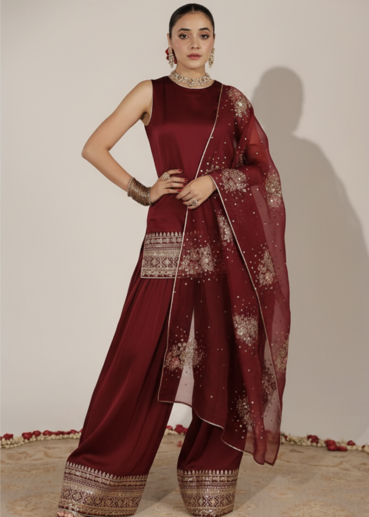 Ezno.Pk Crimson Women 3pcs