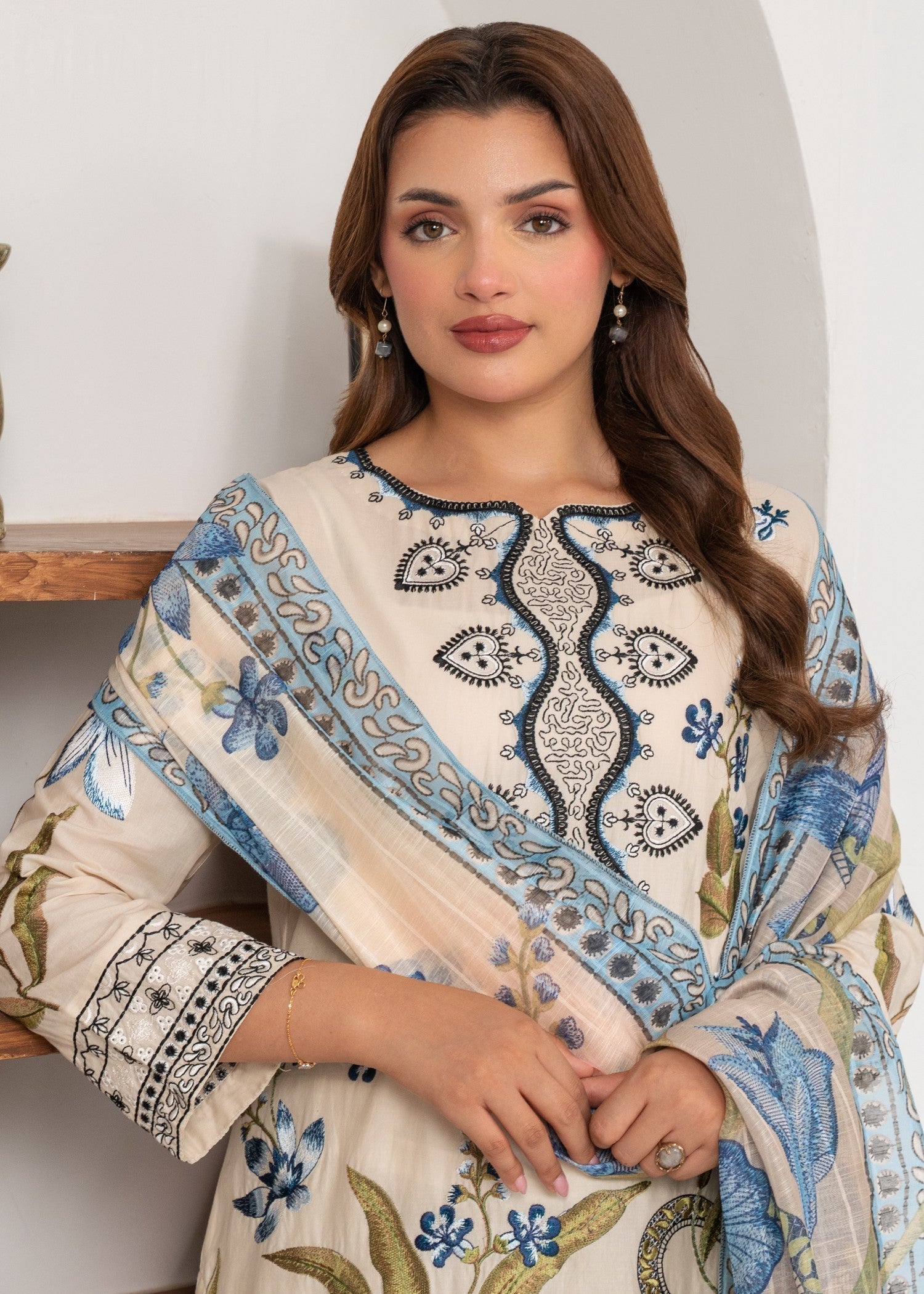 Sahibas By Mirza Zarqaa Women 3pcs