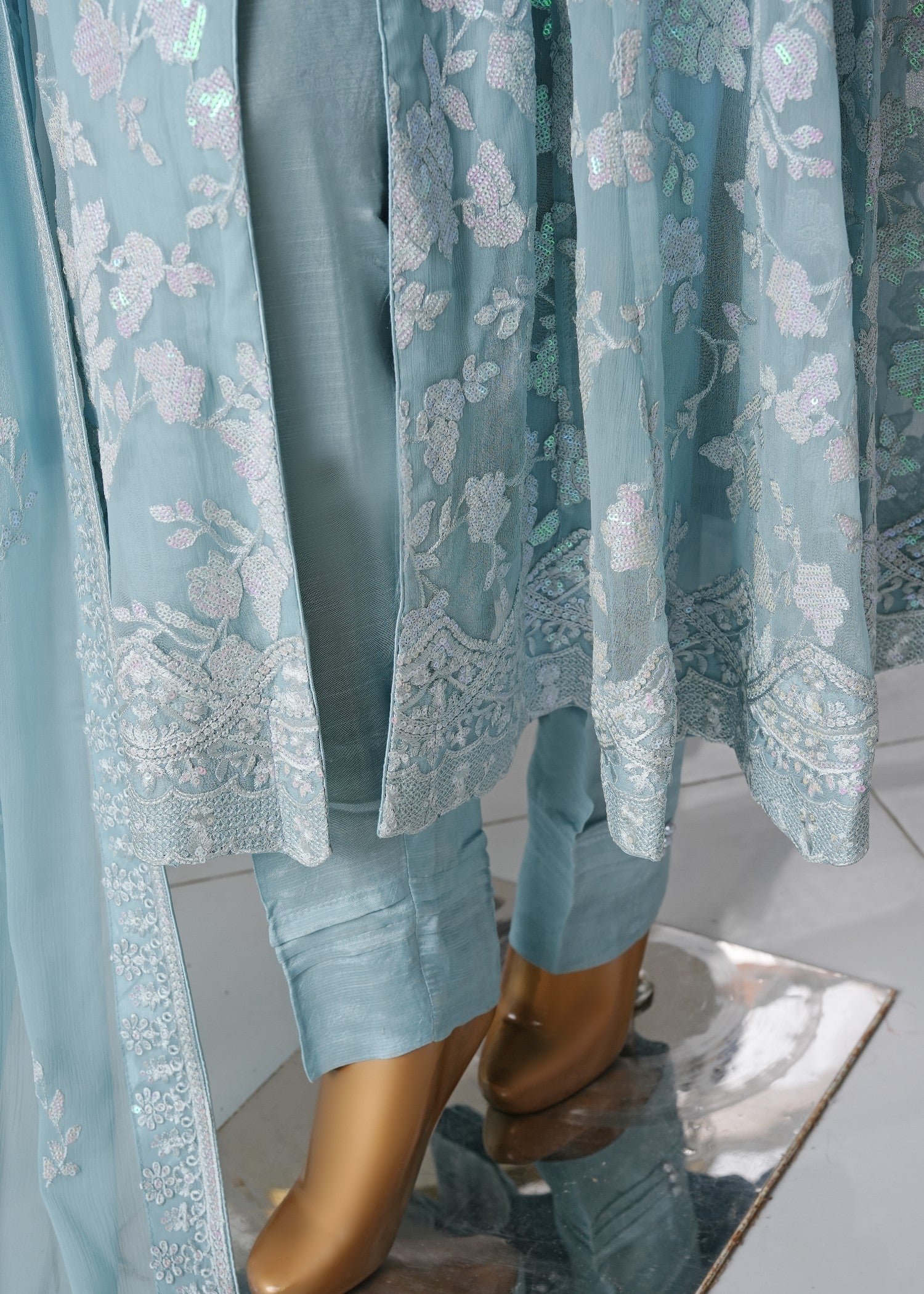 Ahmed Creations HIRA ICE BLUE Women 3pcs