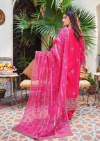Safdar Embroidery Pure Lawn Embroidered 02 Women 3pcs