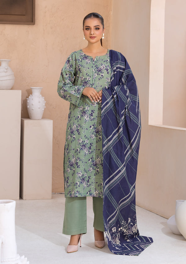 Bin Tayyab BT006526 GRN Women 3pcs