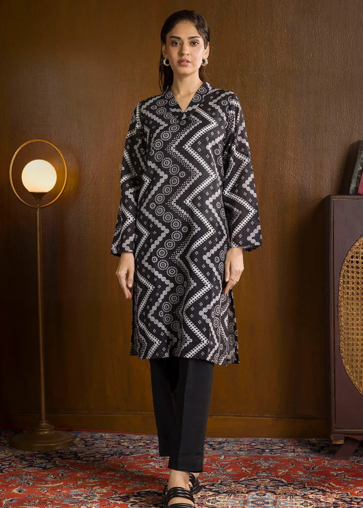 Zellbury WPW2413095 BLACK Women 1pcs