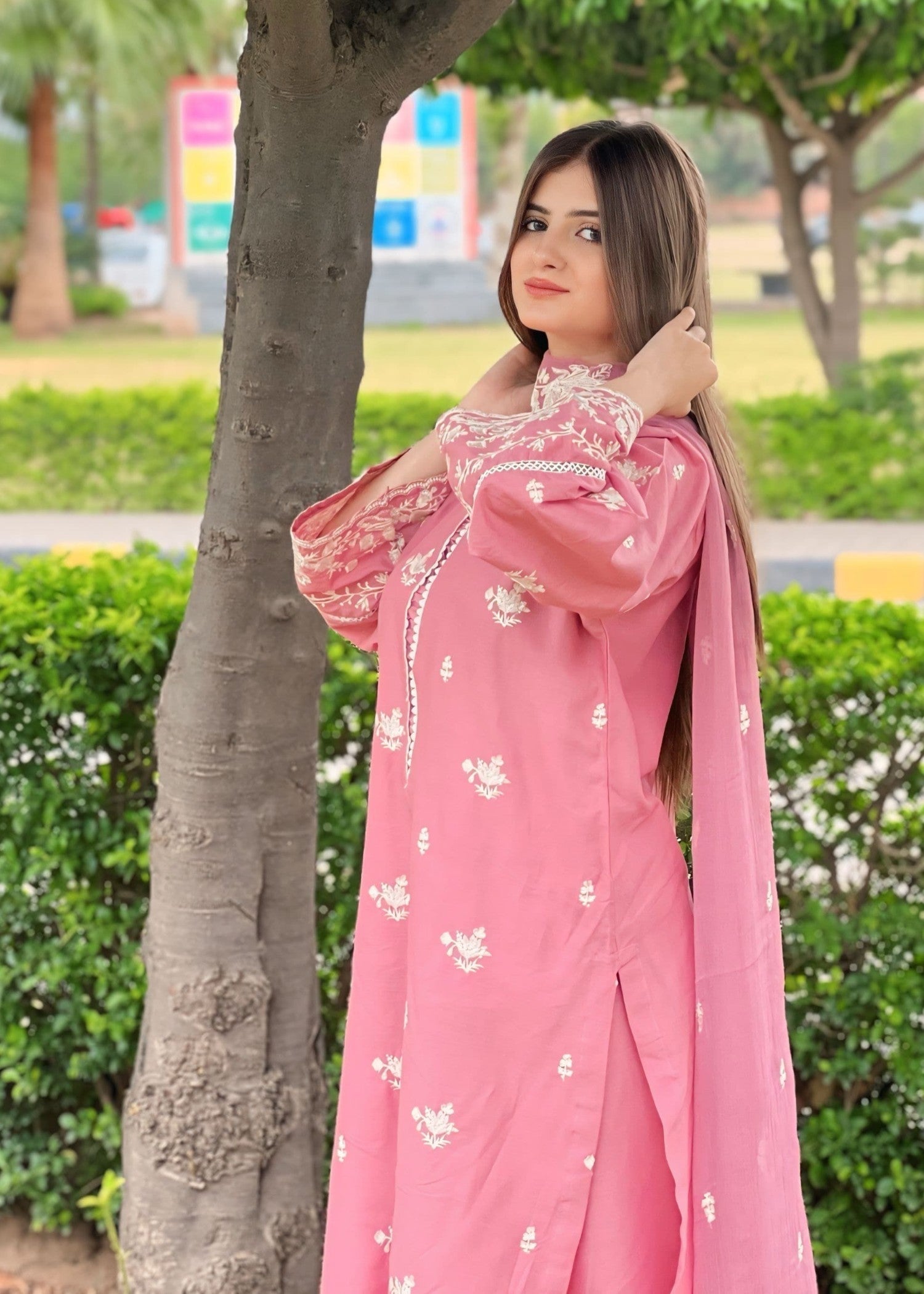 Tehzeeb Libas NAZNEEN LAWN Women 3pcs