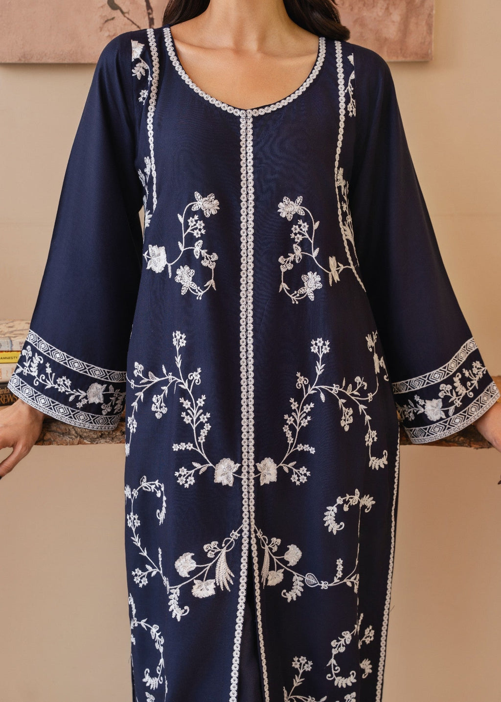 Tehzeeb Libas NEELZAAR EMBROIDERED Women 2pcs