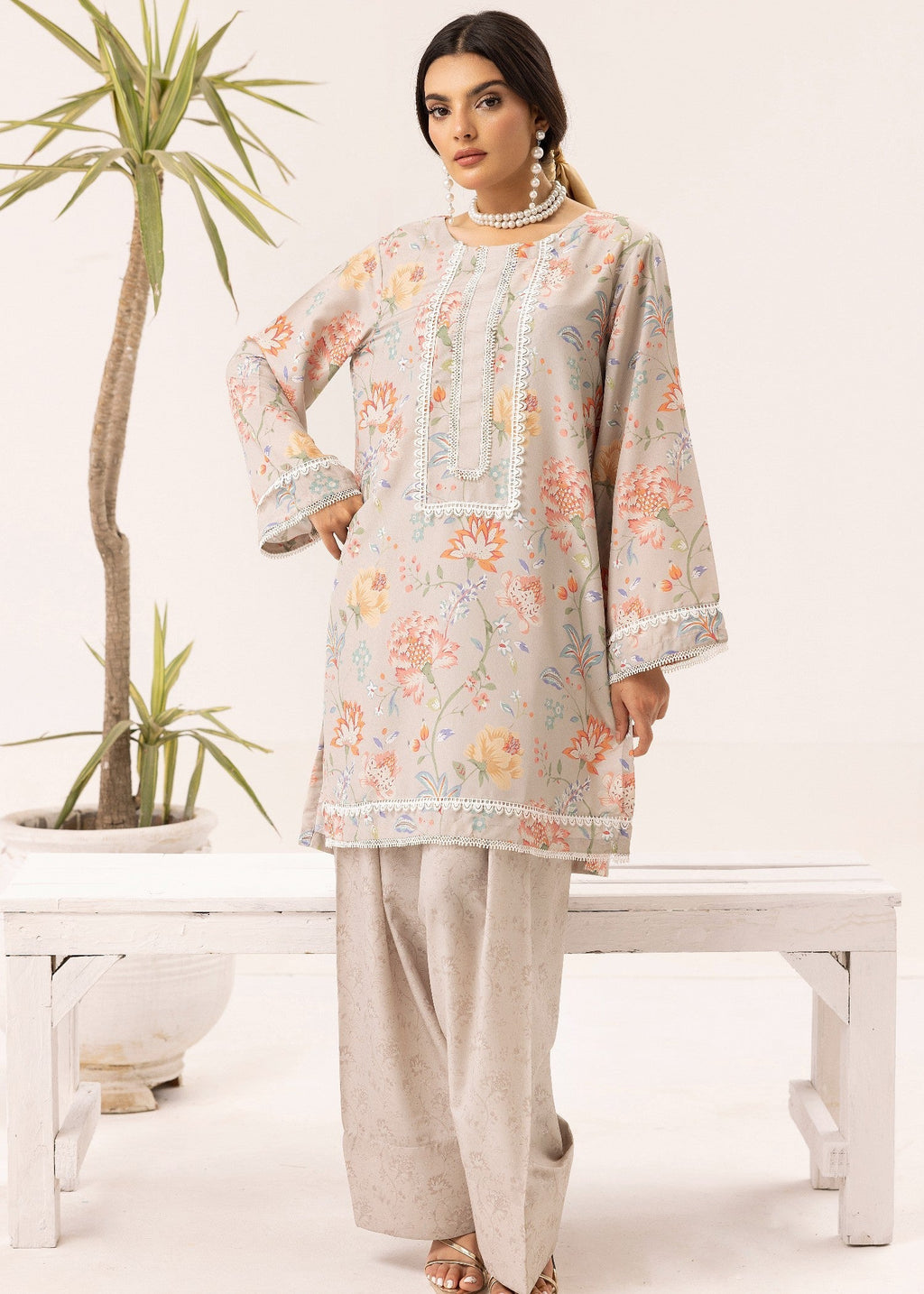 Aik Pret Floral Breeze CRP25 82 Women 2pcs