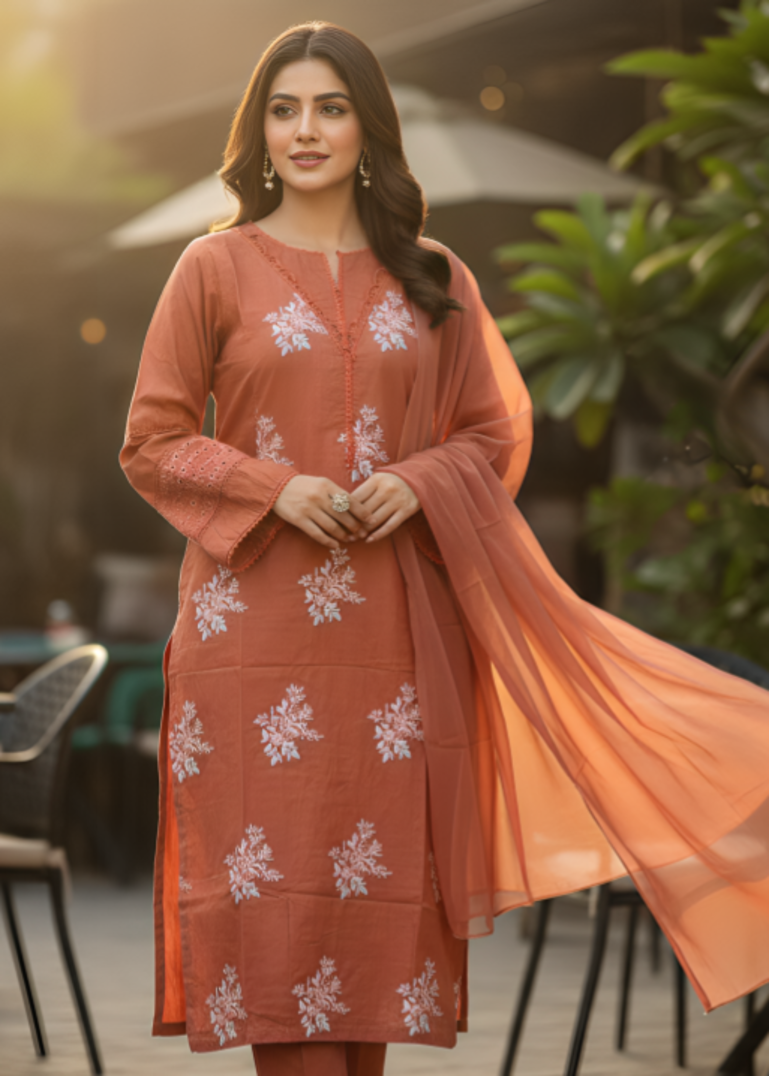 Shehroz Fashion Horiya Embroidery Women 3pcs