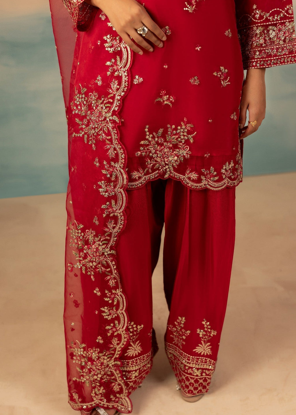 Diara Couture JUGNU DF 44 HOT PINK Women 3pcs