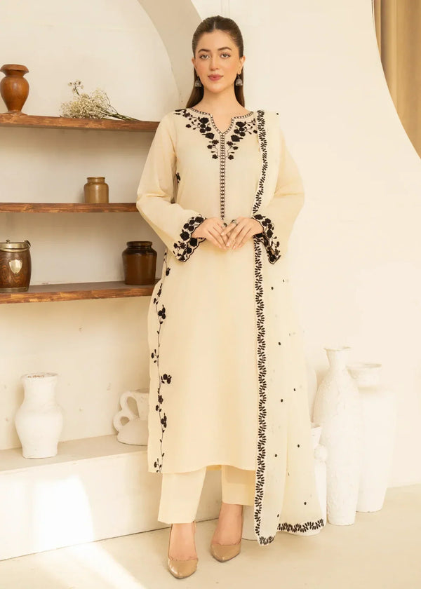 Chaudhary Arts Noor jahan Embroidered Women 3pcs