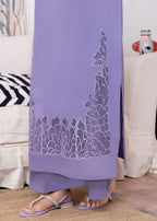 Sahibas By Mirza Calico Lilac Women 2pcs