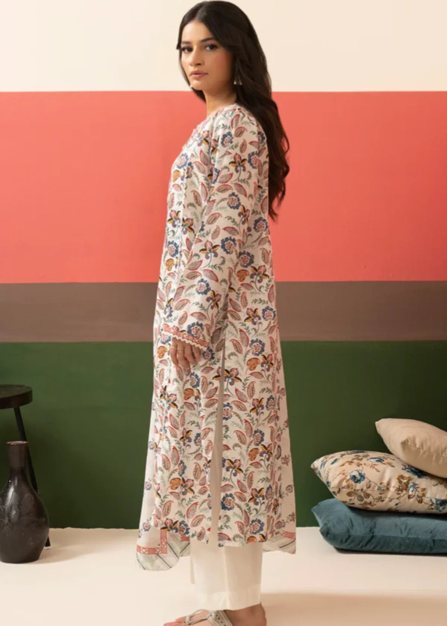 Zellbury Kurta Dupatta WPS2521753 Women 2pcs