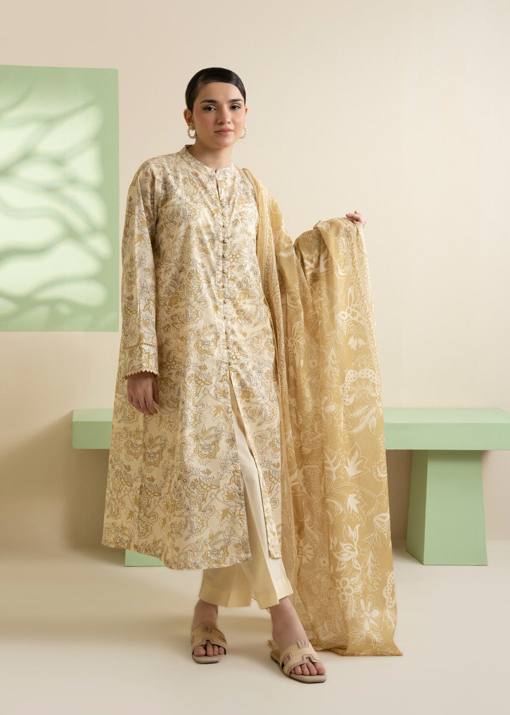 Zellbury WPS2532251 Beige Women 3pcs