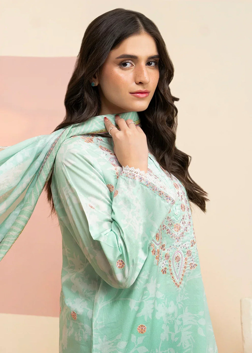 Zellbury WPS2531455 Mint Green Women 3pcs