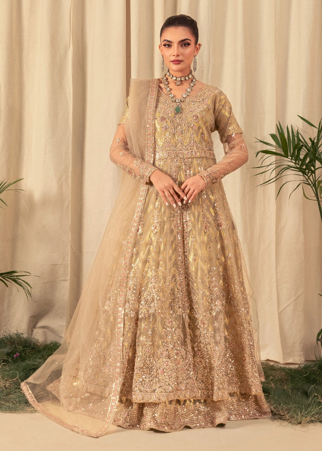 Four Season Boutique DILJAAN PISTA GOLD Women 3pcs