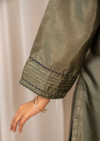 Shehroz Fashion Moss Green Women 3pcs