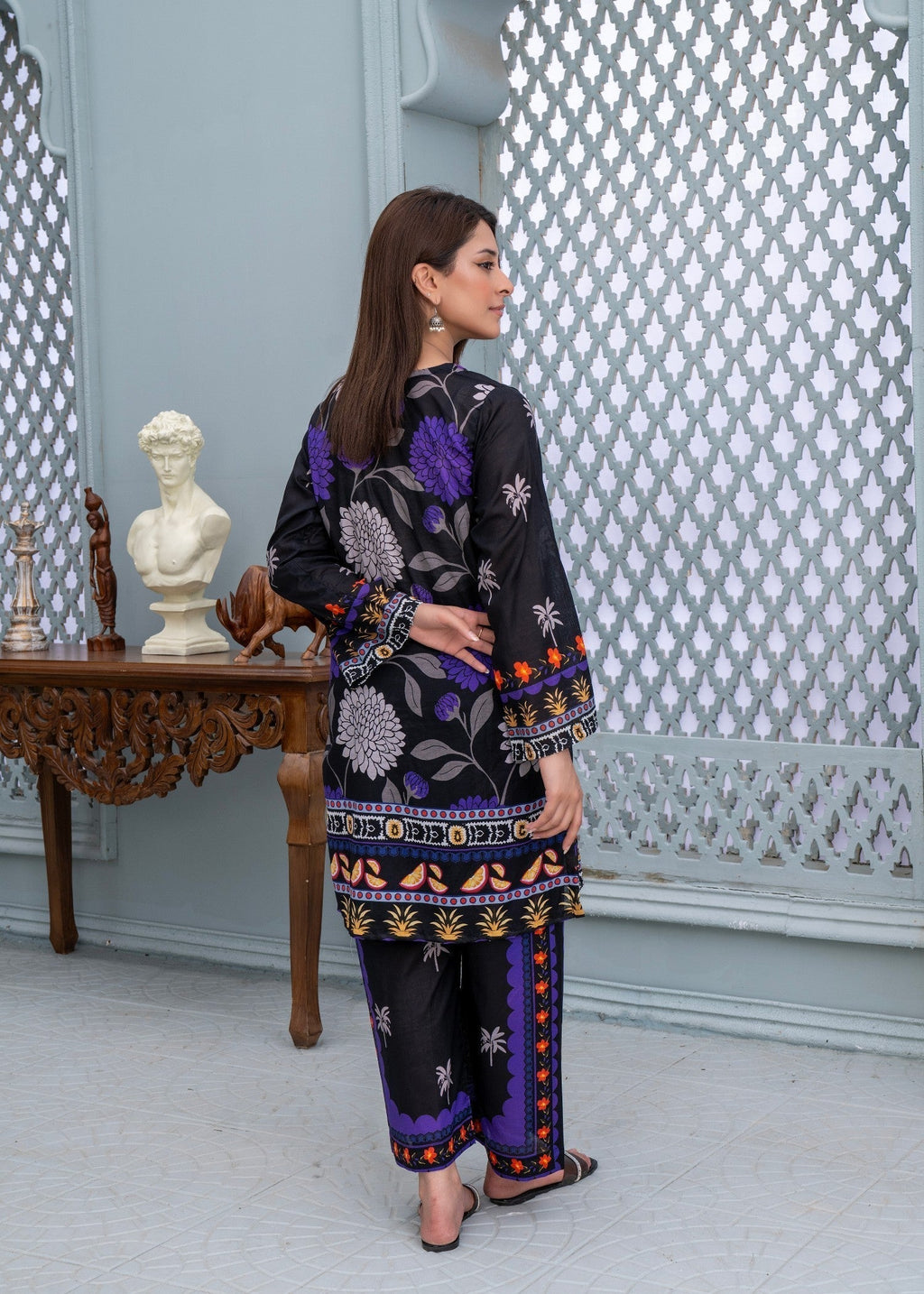 Shanaya Charcol Women 2pcs