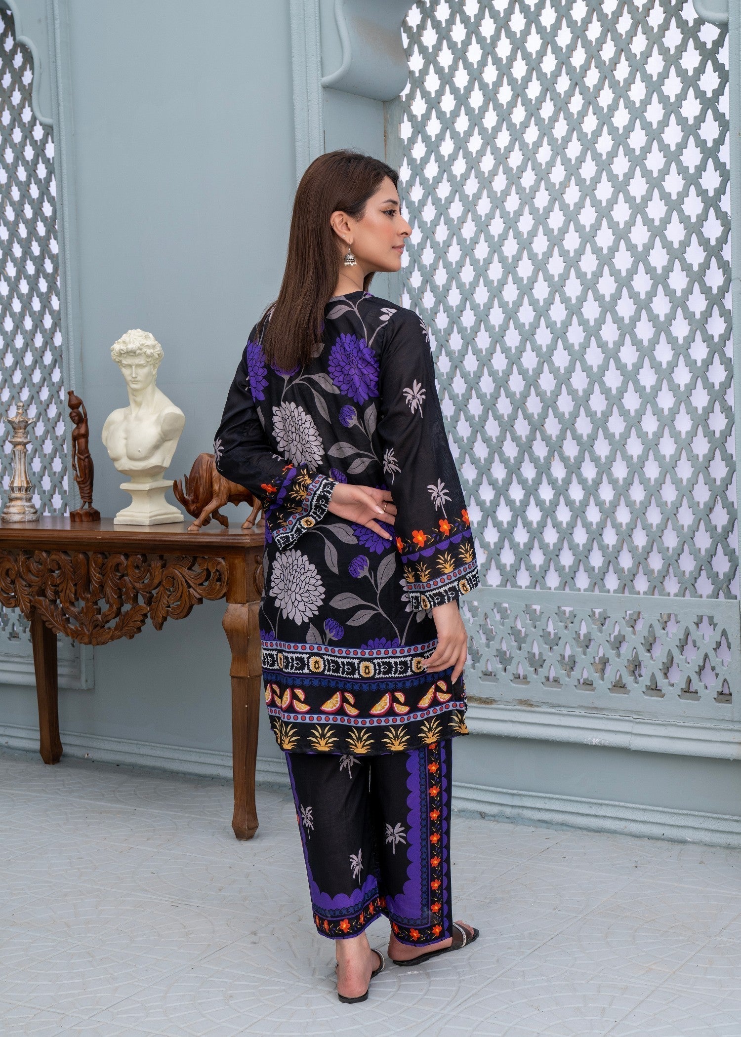 Shanaya Charcol Women 2pcs