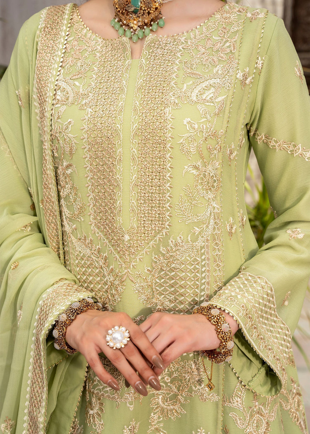 Kanwal Zainab Mint Elara Women 3pcs