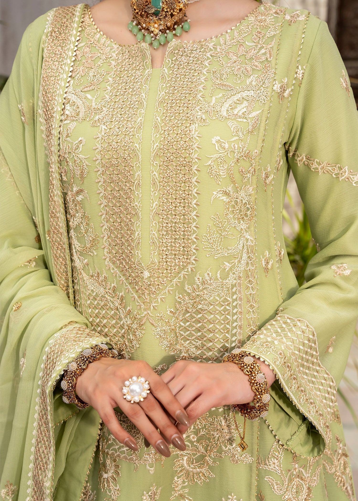 Kanwal Zainab Mint Elara Women 3pcs