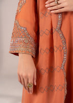 Pehnawa Fashion Flare Maxi chiffon Women 3pcs