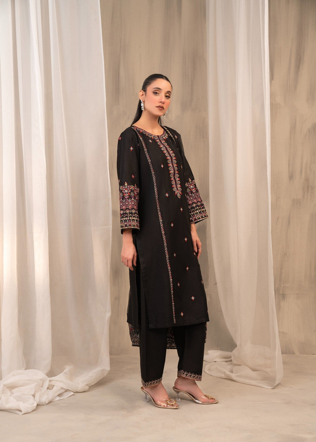 Shehroz Fashion Zarqash Women 3pcs