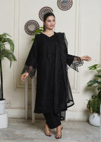 Waniya Awais WAL 58 Stitched Women 3pcs