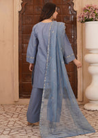 Waniya Awais WAF D15 (Farshi Shalwar) Women 3pcs