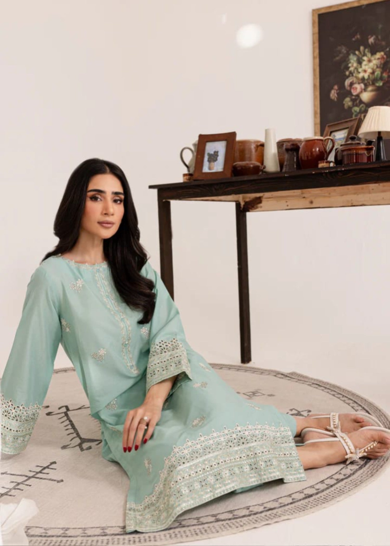 Shehroz Fashion ZOYA LAWN EMBROIDERY SUIT Women 2pcs