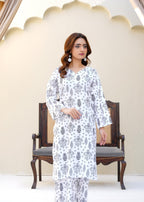 Chaudhary Arts Haze white Women 2pcs