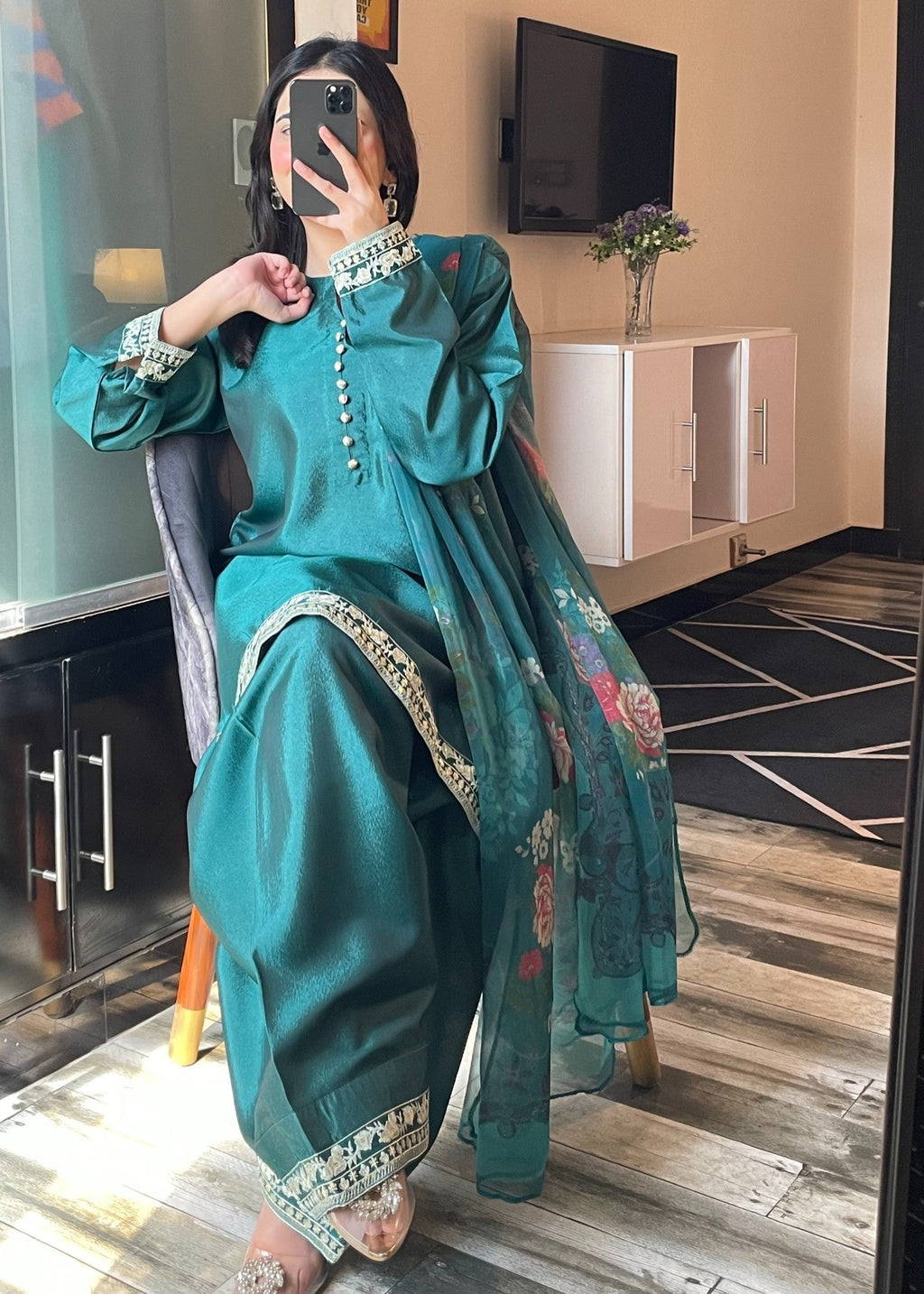 Shehroz Fashion Mahnoor Women 3pcs