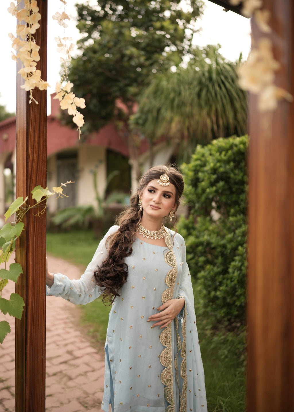 Sanskari.Pk Ammara Gharara Women 3pcs