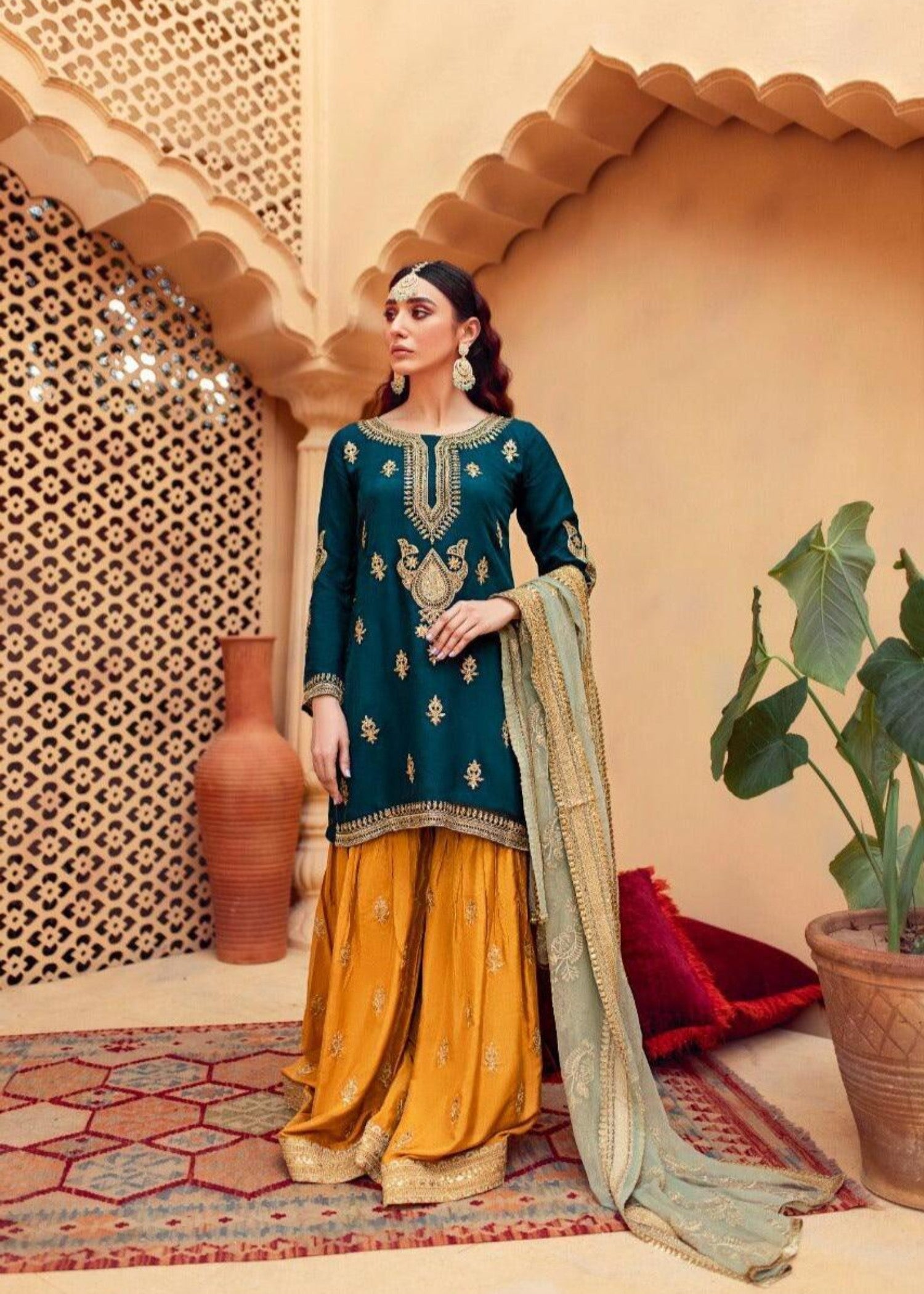 Akhrot Clothing Dilkash Women 3pcs
