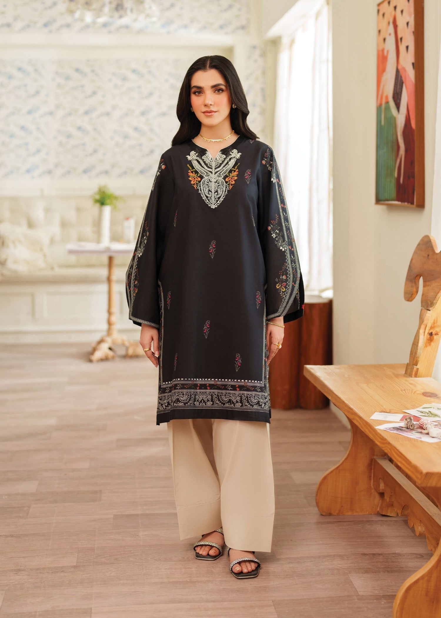 Garnet Clothing Charcol Noir Women 2pcs