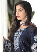 Tehzeeb Libas DASTAAN EMBROIDERY Women 3pcs