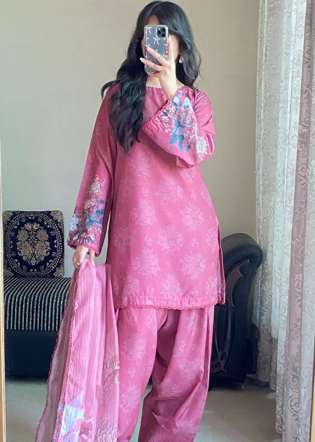 Bareen SLP02 PINK Women 3pcs