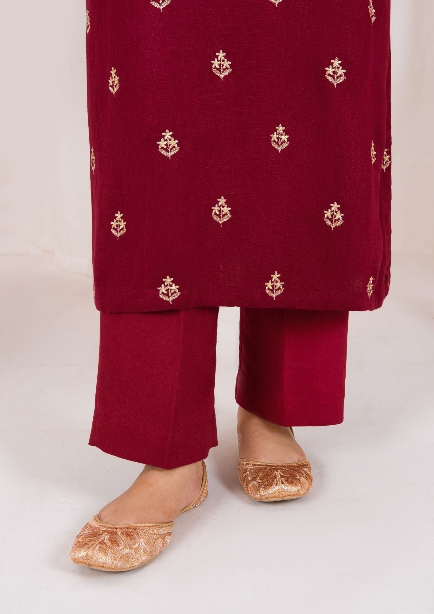 Yolo Pret Embroidered Silk Karandi with Embroidered Border Shawl AML W25 0030 Women 3pcs