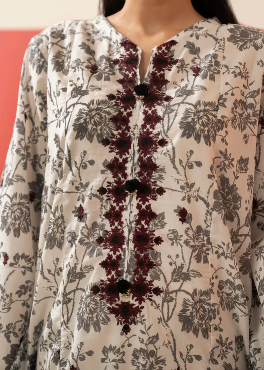 Zellbury Embroidered Kurta Dupatta Trouser WPS2531833 Women 3pcs