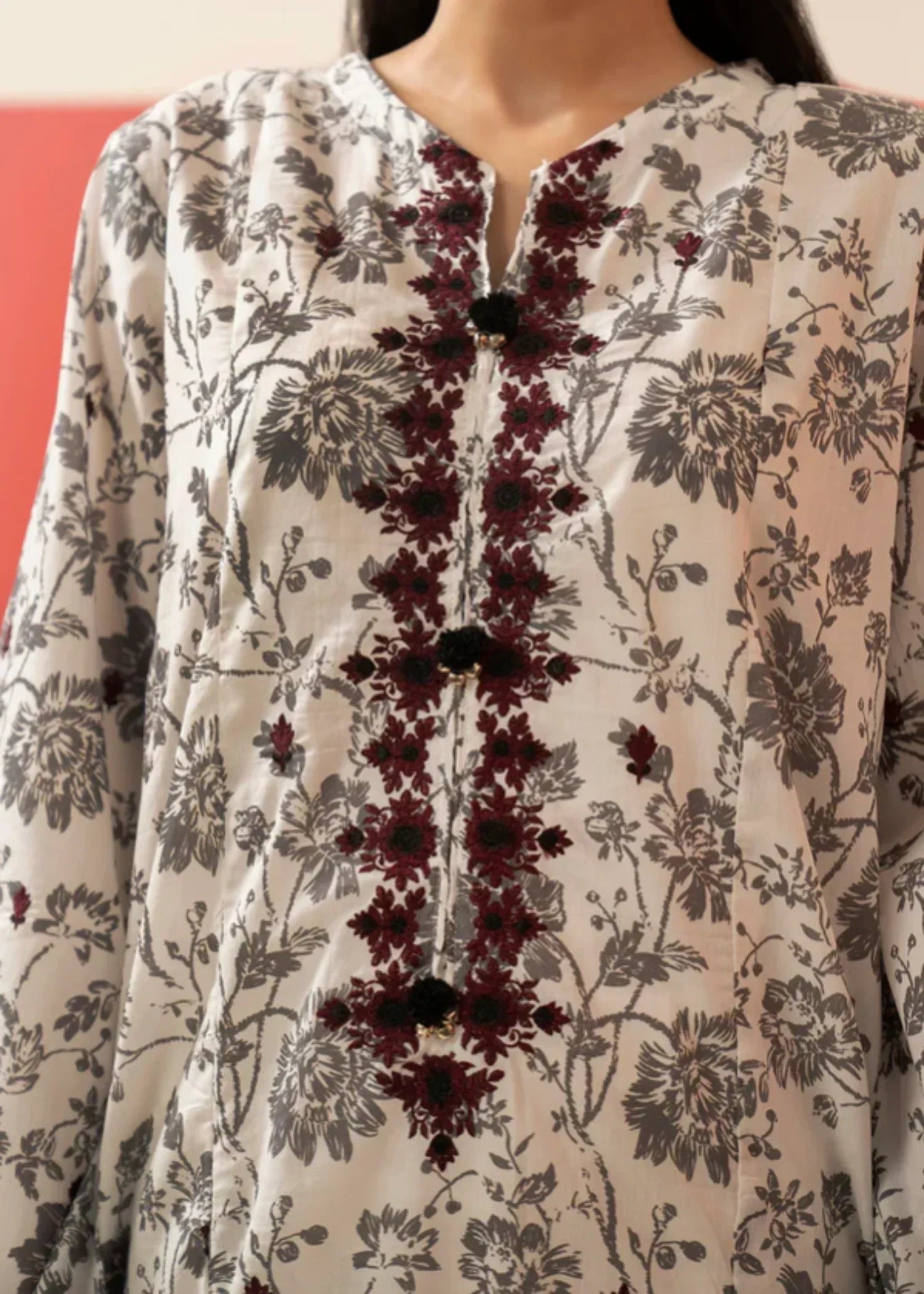 Zellbury Embroidered Kurta Dupatta Trouser WPS2531833 Women 3pcs