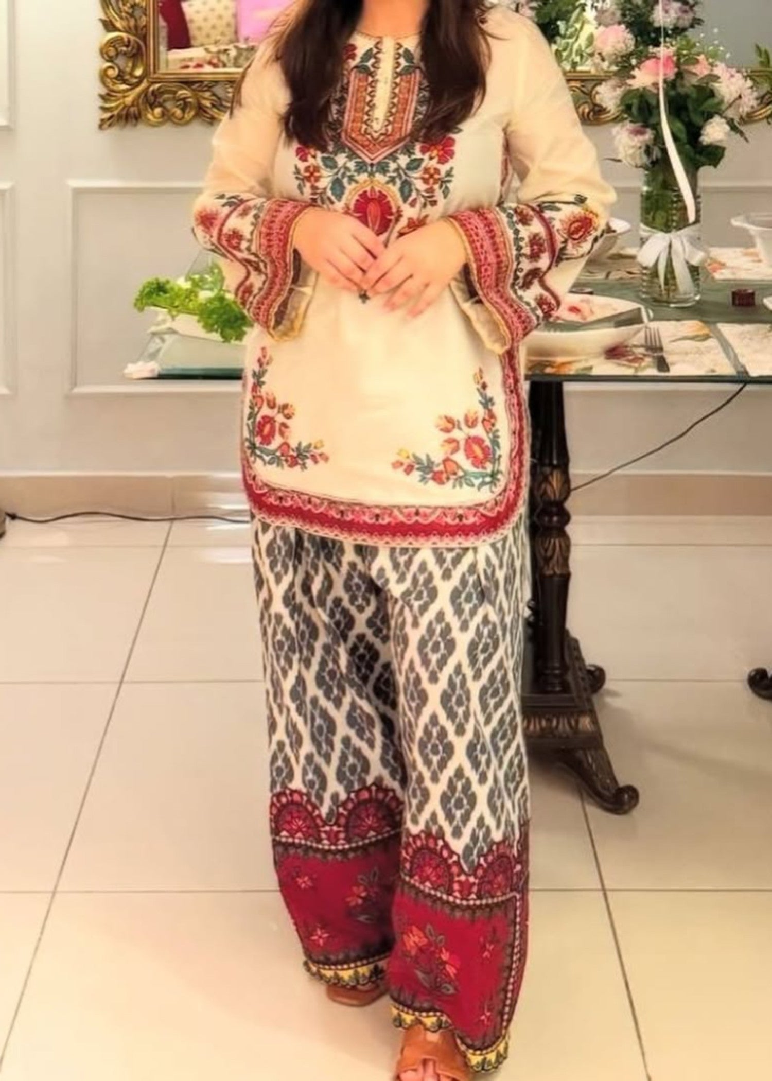Gulposh Zaitoon (Digital Printed ) Women 2pcs