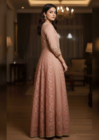 Diara Couture JHOOMAR US 479 PEACH Women 3pcs