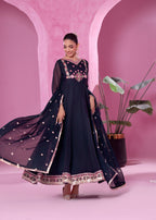 Abaan Zohan Zeenat Blue Women 3pcs