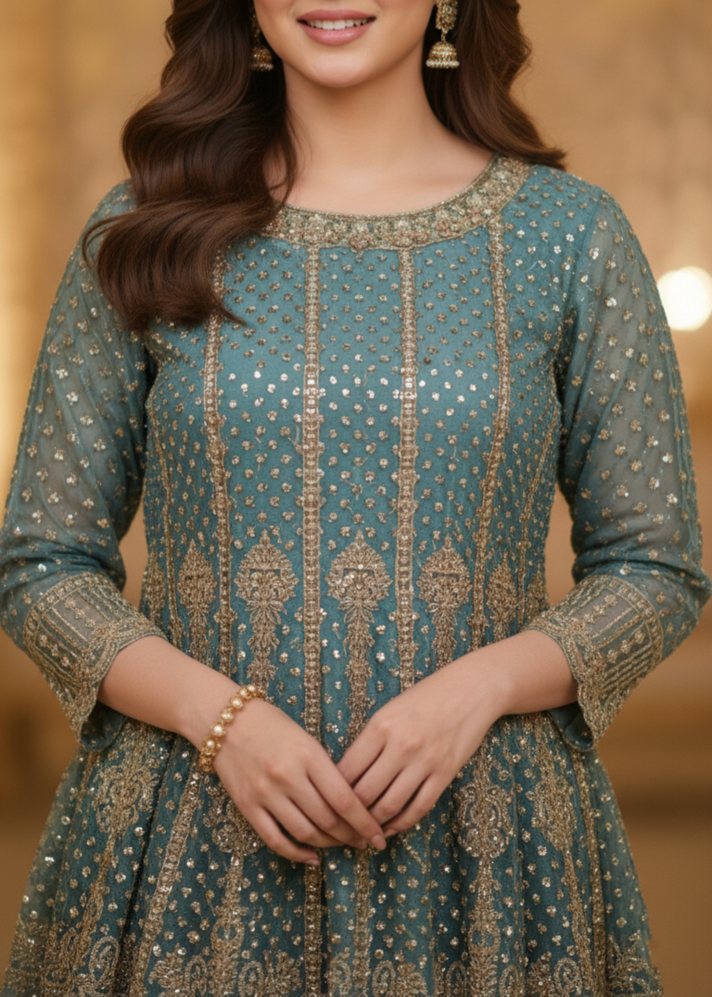 Diara Couture ZINNIA US 539 PASTEL GREEN Women 3pcs