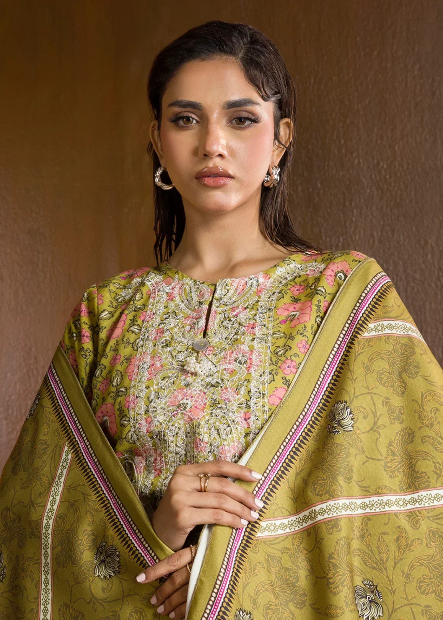 Zellbury WPW2423036 OLIVE GREEN Women 2pcs